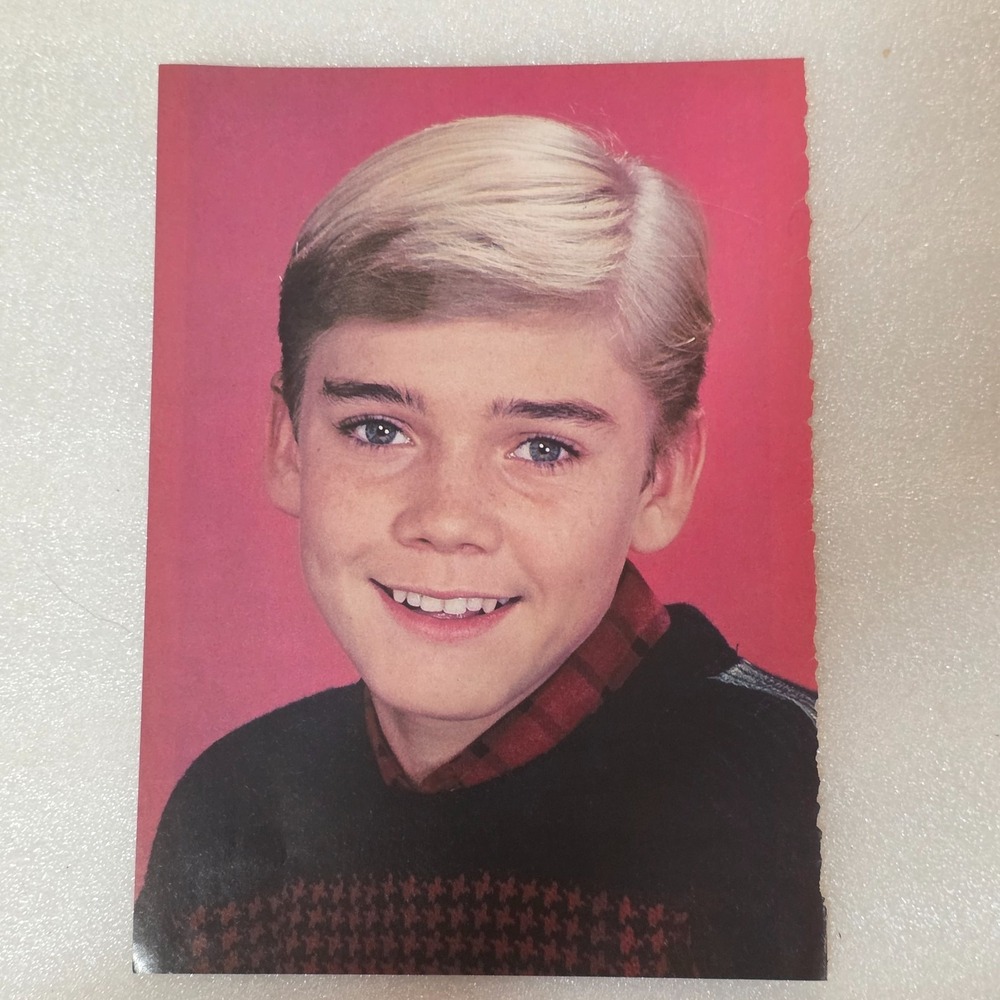 Rick Schroder & Ken Olandt double-sided vintage poster 8x10 1980s